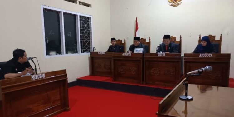 Sidang Pertama di Komisi Informasi Provinsi Jambi Disparpora Merangin Mangkir