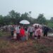 Fhoto : Warga RT 4 Dusun 4 Kace pun hingga kini masih menyatakan penolakan terhadap proyek pembangunan tower