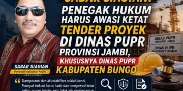 Pengusaha Minta APH Selidiki Dugaan Penyimpangan Proyek PUPR Kabupaten Bungo