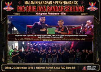 PAC GRIB JAYA Bandar Seikijang Gelar Malam Keakraban, SK Kepengurusan Diserahkan