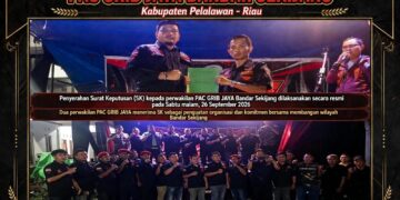 PAC GRIB JAYA Bandar Seikijang Gelar Malam Keakraban, SK Kepengurusan Diserahkan